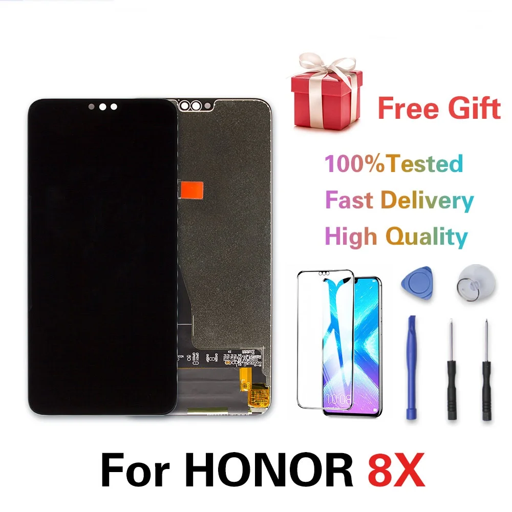 Ecran ЖК-дисплей для huawei Honor 8X дисплей Замена дигитайзер сборка сенсорный экран
