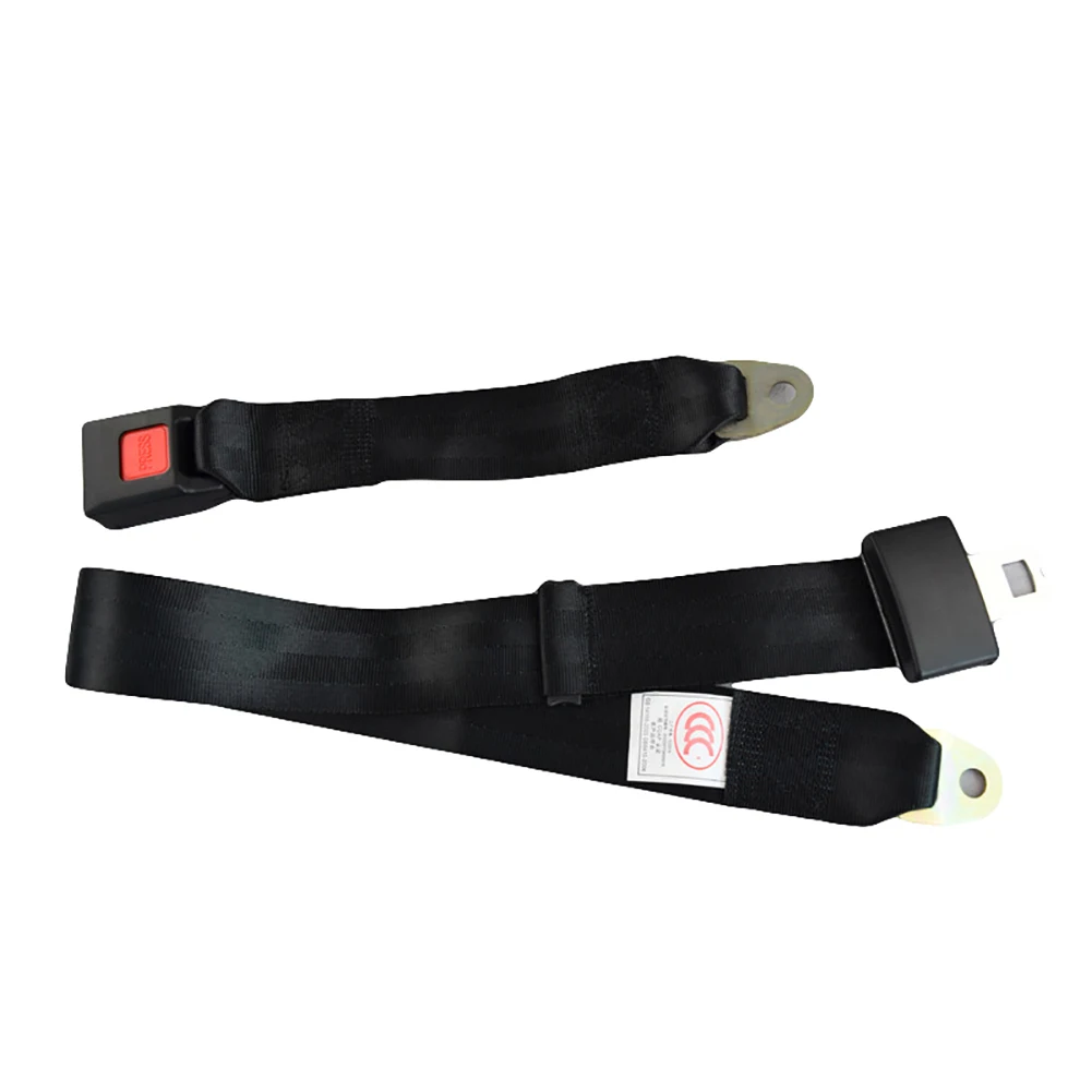 Car Seat Belt Accessory Seat Belts Universal Car seat belt High Tenacity 2 Points Bus Car Adjustable Safety Seat Belt Strap Tool