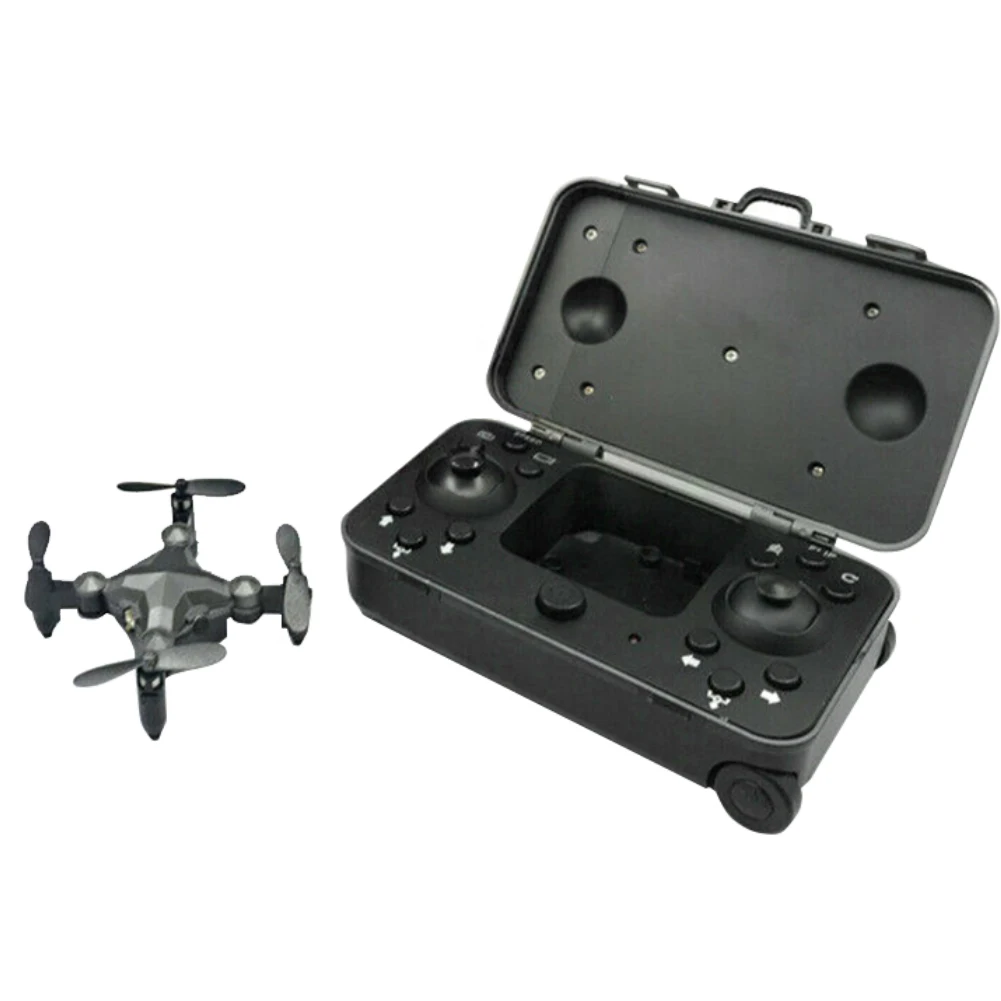Квадрокоптер с карманом в коробке wifi HD FPV RC Дрон игрушки портативные вертолеты летательный аппарат камера фотосъемка складной мини