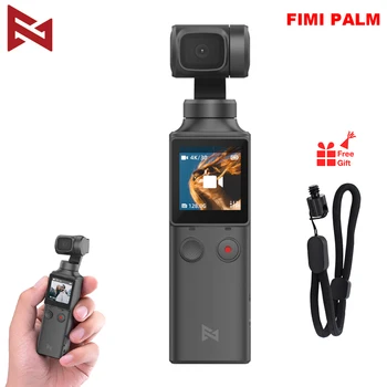 

FIMI PALM Camera 3-Axis 4K HD Handheld Gimbal Camera Stabilizer only 120g & 128° Wide Angle Smart Track Built-in Wi-Fi Control