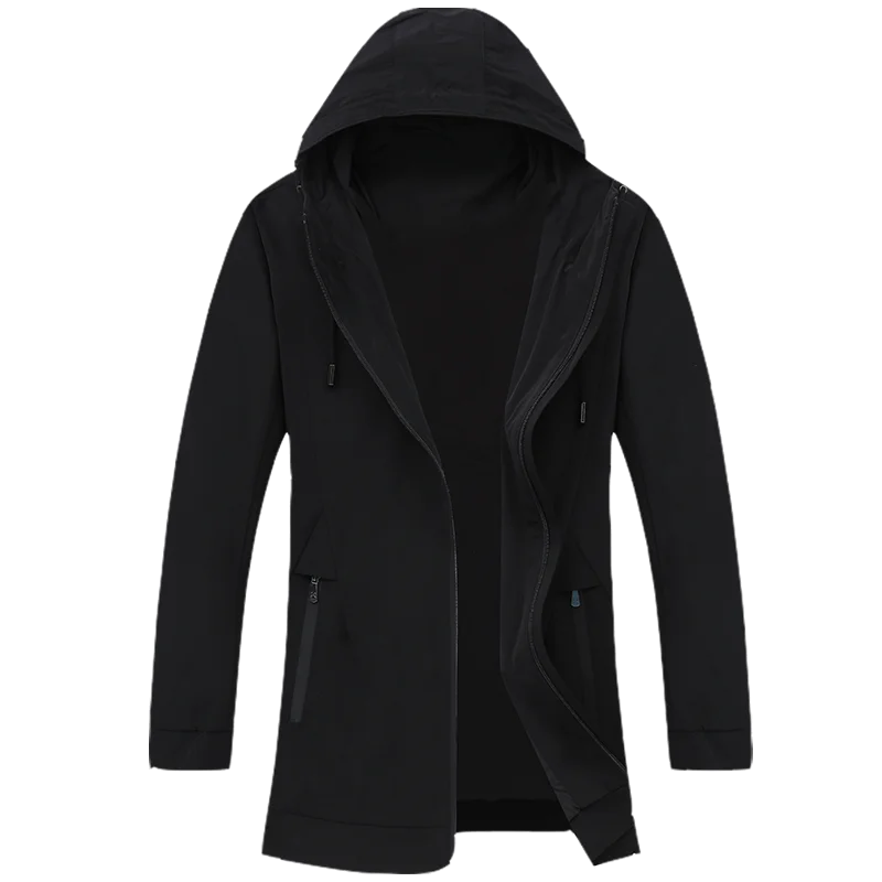 Плюс 10XL 8XL 6XL 5XL Осенняя спортивная толстовка, мужская толстовка с капюшоном, кардиган, мужская повседневная тонкая толстовка на молнии
