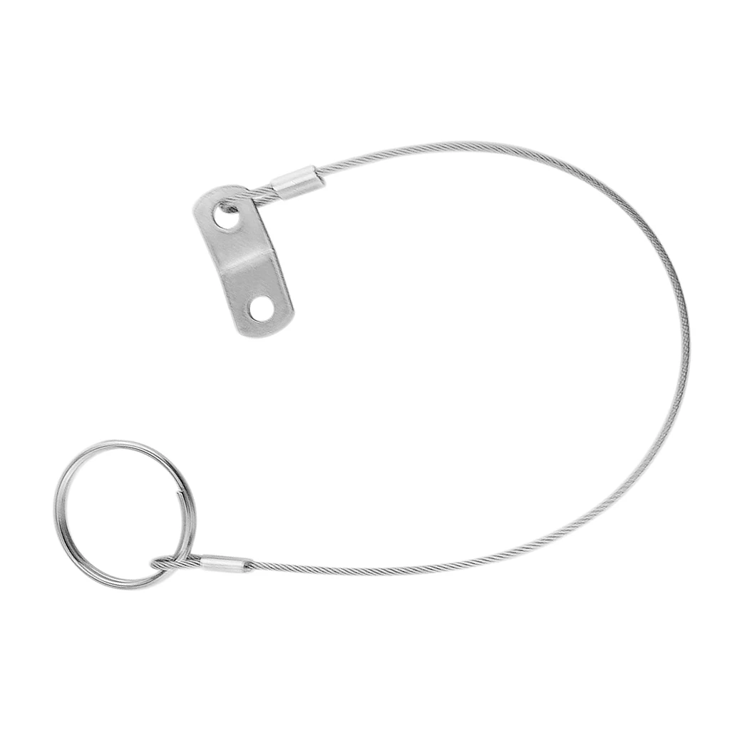

150mm Quick Release Stainless Steel Quick Release Pin Boot Bimini Top Hardware With Lanyard