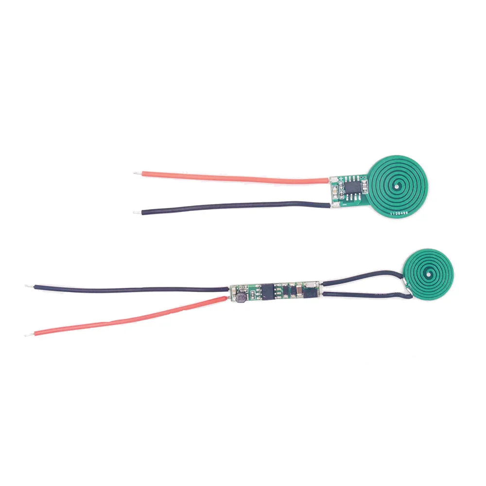 Taidacent 5V Input 5V 200mA Output Toothbrush Wireless Charger Module Inductive Charging PCB Wireless Power Induction Charger