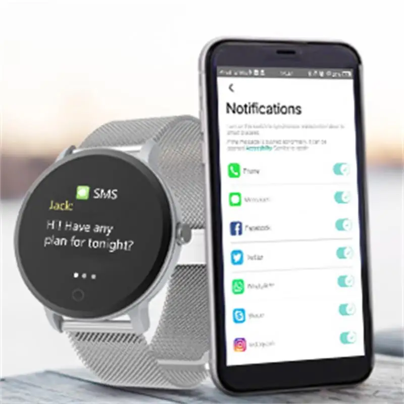 

BingoFit Universal Smart Bracelet Blood Pressure Measurement Pedometer Fitness Tracker Calories Watch For Android Ios Xiaomi