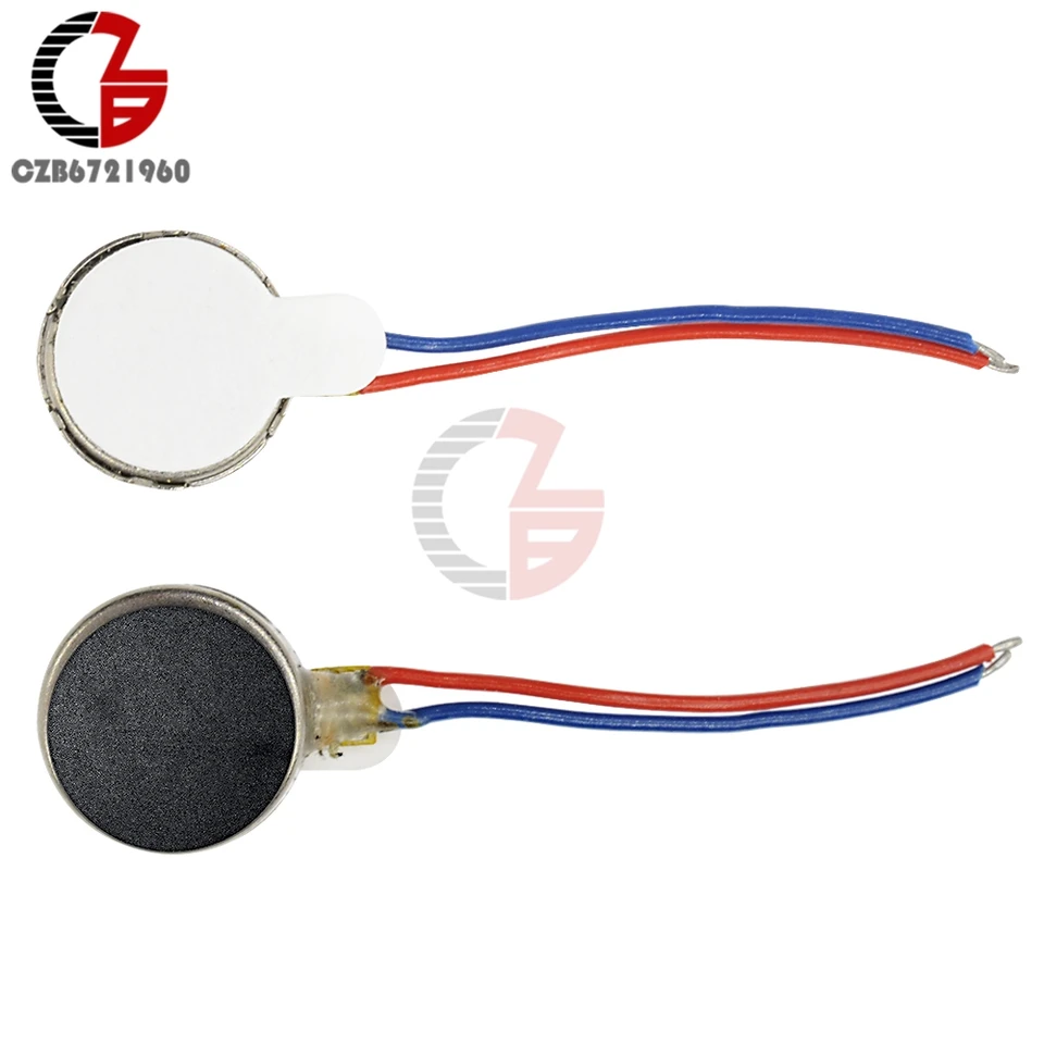 Replacement For 2 X Tiny Vibrator Motors - 4 Mm Dia