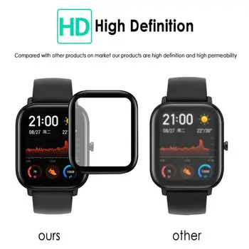 

1/2/3/5PCS cover for Xiaomi huami amazfit GTS screen protector full soft 3D curved Composite flexible protective film