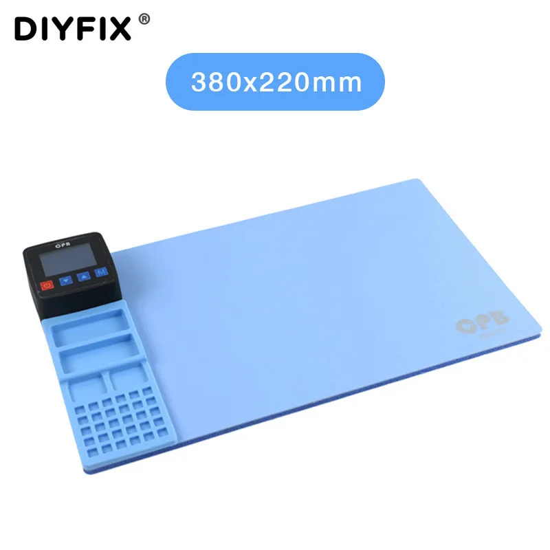 DIYFIX Универсальный CPB Mini 110 В/220 В грелка для iPad iPhone samsung телефон ЖК-экран сепаратор Профессиональный инструмент для ремонта коврик - Цвет: Normal