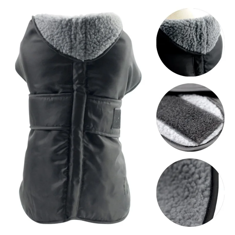 Clothes For Small Dogs Winter Warm Puppy Pet Dog Coats Waterproof Hooded Dog Jacket For