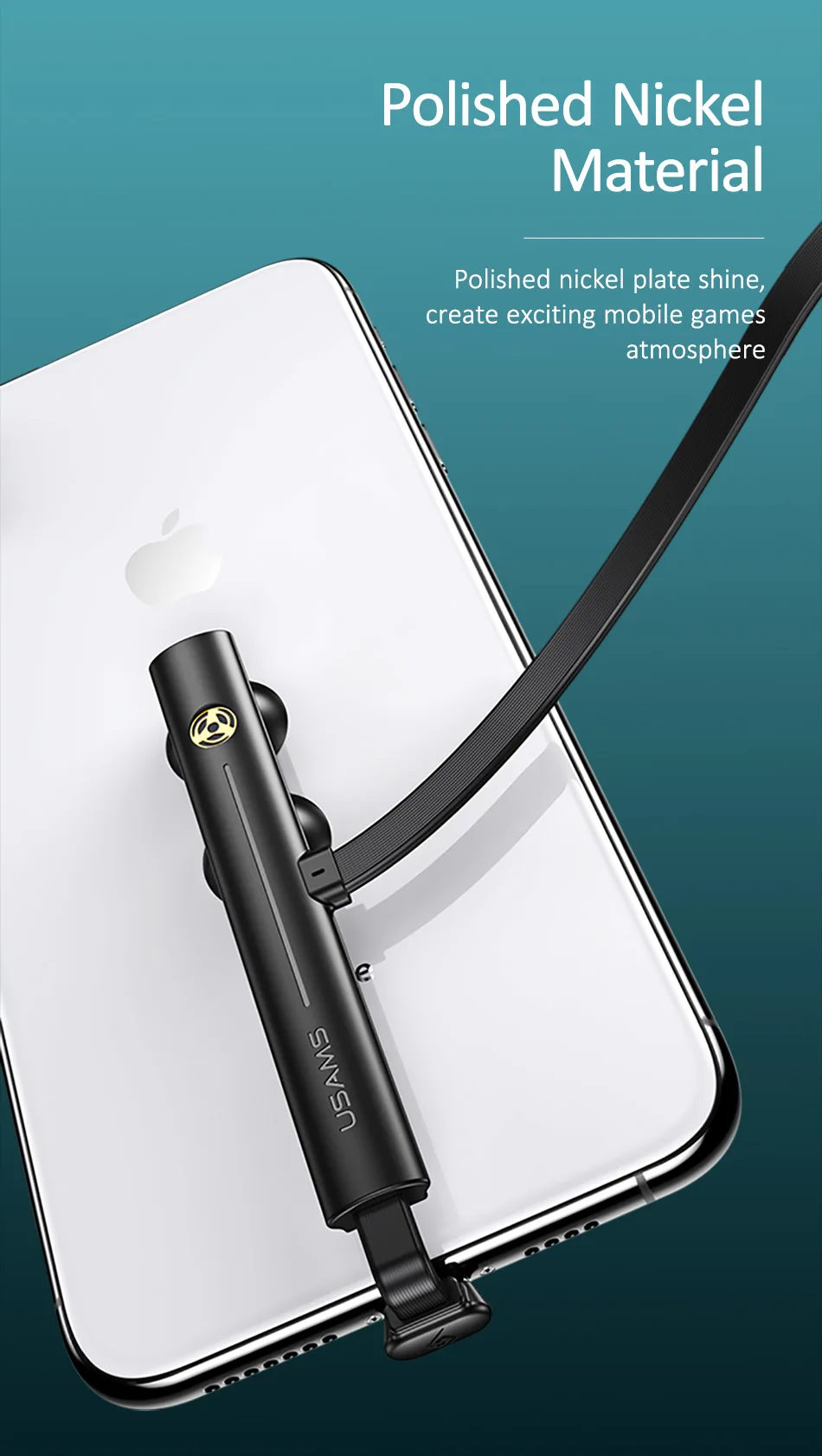 Usb-кабель USAMS type-C для samsung huawei xiaomi, кабель USB с углом 180 градусов, провод для быстрой зарядки, шнур для USB-C, присоски