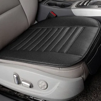 

4 color Car Styling Bamboo Charcoal Car Seat Cover Breathable Car Interior Seat Cover Pad Backless Seat Cushion For Four Seasons
