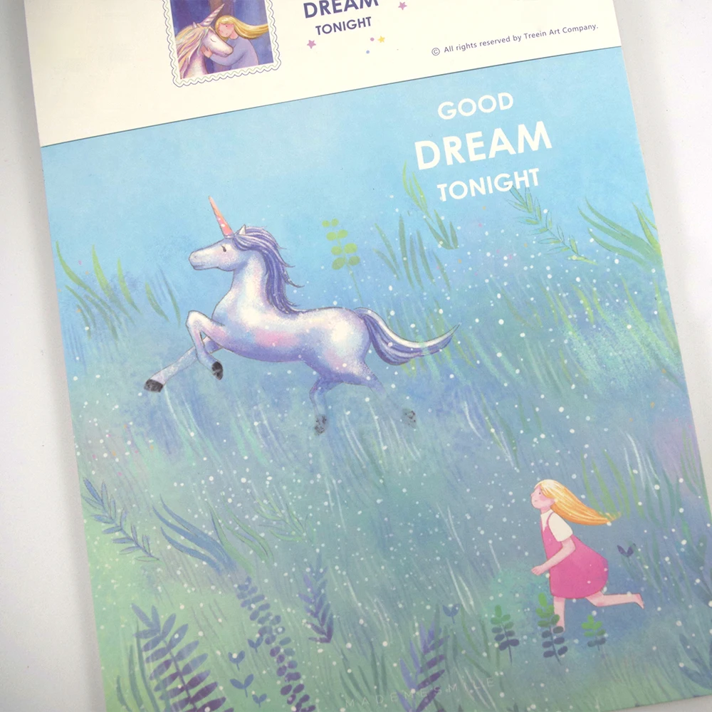 ZYWJUGE A4 Unicorn Watercolor Paper Sketch Book Portable Sketchbook Graffiti Sketch Hand Painting Notebook Good Dream Tonight ZYWJUGE A4 Unicorn Watercolor Paper Sketch Book Portable Sketchbook Graffiti Sketch Hand Painting Notebook Good Dream Tonight