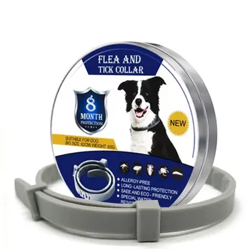 

Bulk sale cat Dog Collar Anti Flea Mosquitoes Ticks Insect Waterproof Herbal Pet Collar 8 Months Protection Dog Accessories