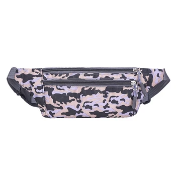 

New Unisex Fanny Pack Travel Bum Bag Jogging Waist Belt Walking Holiday Phone Pouch Headphone Hole Outdoor Sports Pockets 2020