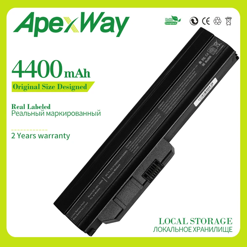 Apexway 6-элементная батарея для HP Compaq Mini 311 Pavilion Dm1 Dm1-1100 VP502AA | Компьютеры и офис