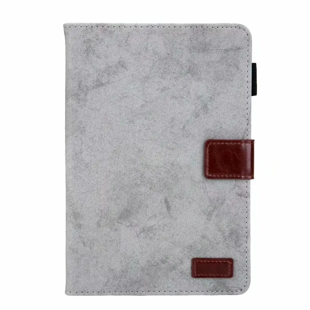 Однотонный кожаный защитный чехол для IPad Mini 1 2 3 4 5 7 9 дюйма чехол-держатель карт iPad