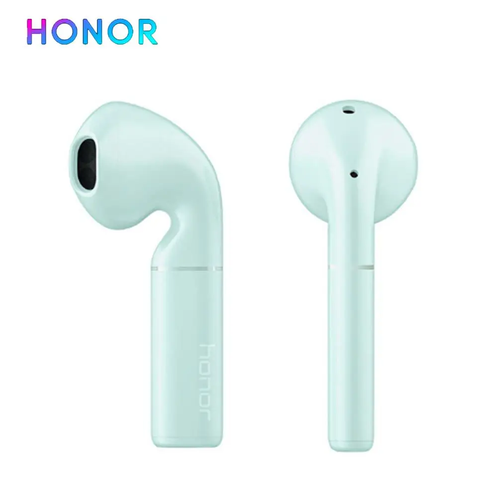 Huawei Honor Flypods Беспроводные Наушники Hi-Fi TWS Bluetooth наушники водонепроницаемые IP54 управление беспроводным зарядным устройством - Цвет: FlyPods Pro Blue