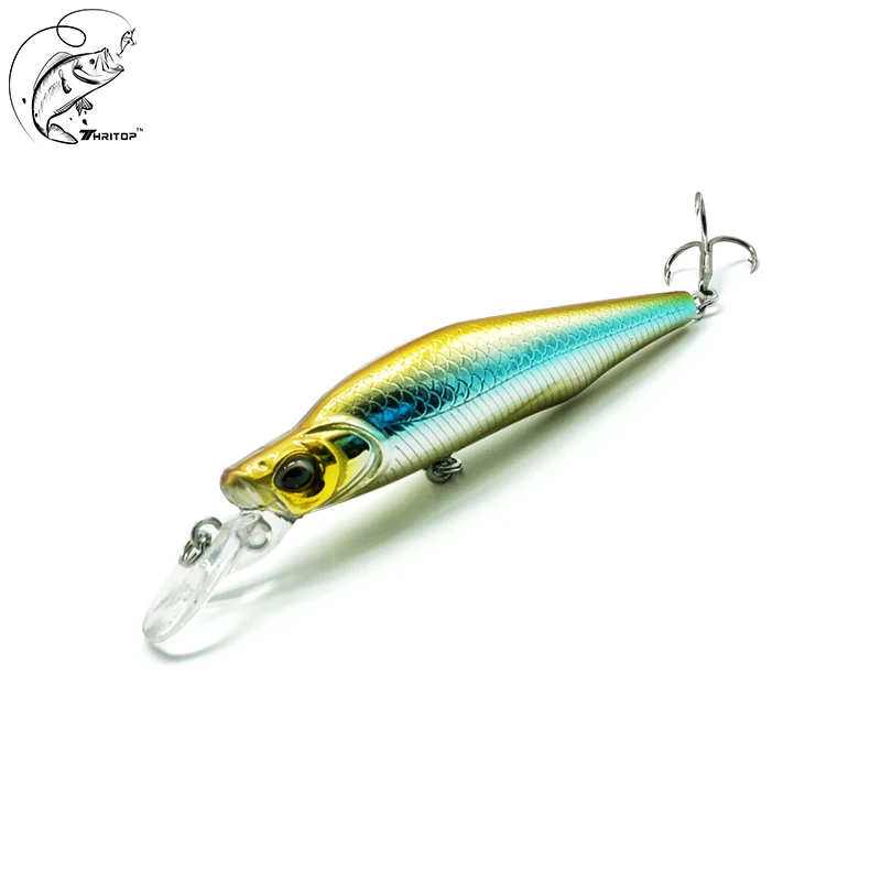 

Sinking Minnow Hard Bait 75MM 8.5G Thritop 5 Various Colors Long Casting TP137 Dive 1.5 Meters Quality Wobblers Fishing Lure