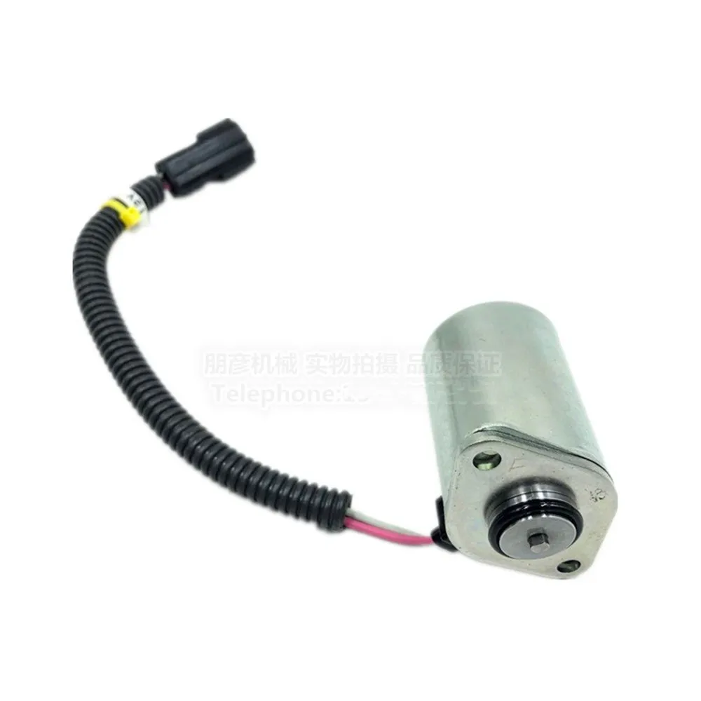 

For Kobelco sk55 60 65 75SR-8 Rotary solenoid valve pilot safety lock walking proportional solenoid valve excavator parts