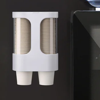 

Cup Dispenser Pull Type Paper Water Disposable Automatic Remover Cup Holder Rack C44