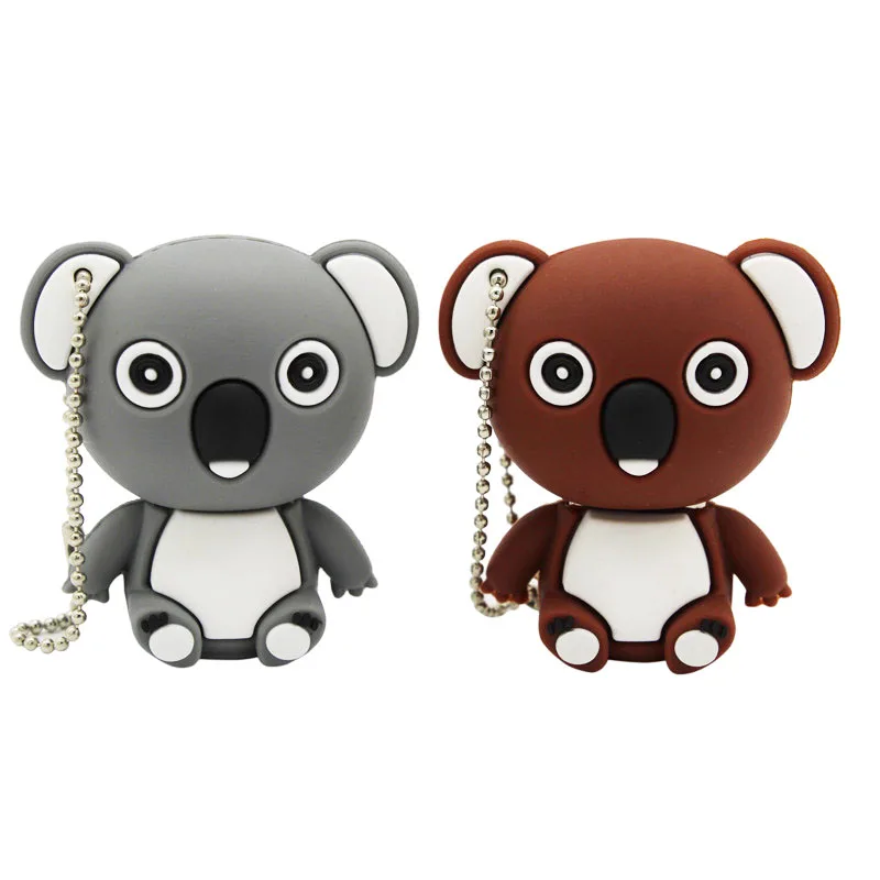 TEXT ME pendriveCute animal koala U disk4GB 8GB 16GB 32GB 64GBUSB 2.0 tool Memory Stick2.0 Usb flash drive Pendrive | Компьютеры и