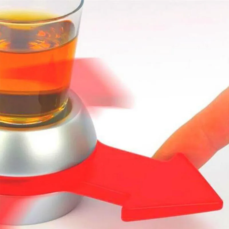 Spin Shot Drinking glass 1 Набор чашек вращающаяся игра вечерние стрелы экологичный дом кухонный держатель чашки пластиковые кухонные аксессуары