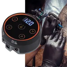 Шнур для татуировочной машинки портативный 110-240 в высокой мощности ЖК-цифровой дисплей тату-машина Электропитание тату оборудование