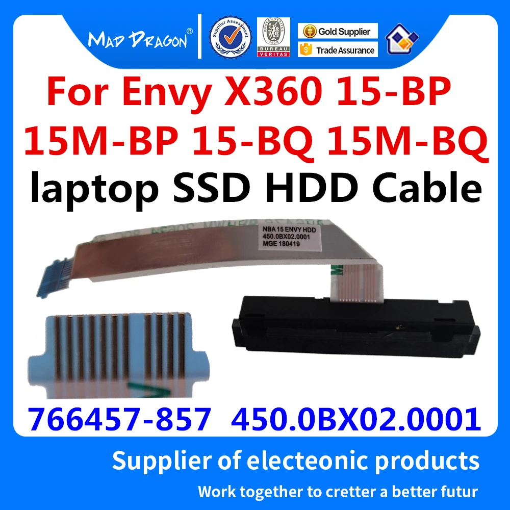 Новый ноутбук SSD HDD жесткий диск кабель для HP Envy X360 15 BQ 15M BP серии 766457 857 450.0BX02.0001