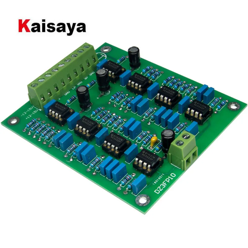 Preamp NE5532 Op Can Adjust/Customized Three Frequency Divider Crossover Treble Midrange Bass