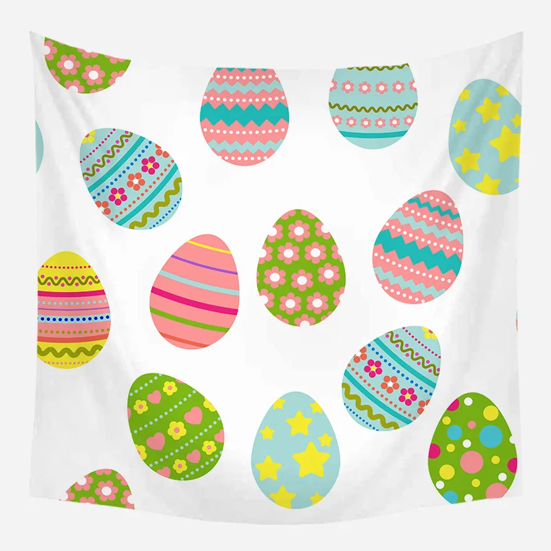 Manufacturers Direct Selling Tapestry Europe And America INS Hanging Cloth Easter Tapestry Customizable Digital Printing Tapestr