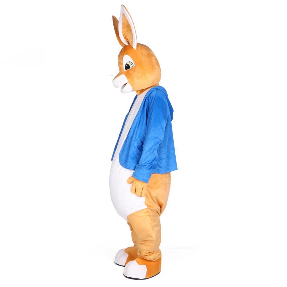 Костюм талисмана Питера кролика; костюмы для костюмированной вечеринки; вечерние костюмы для игр; рекламная акция; одежда для карнавала, Хэллоуина, Рождества, Пасхи для взрослых