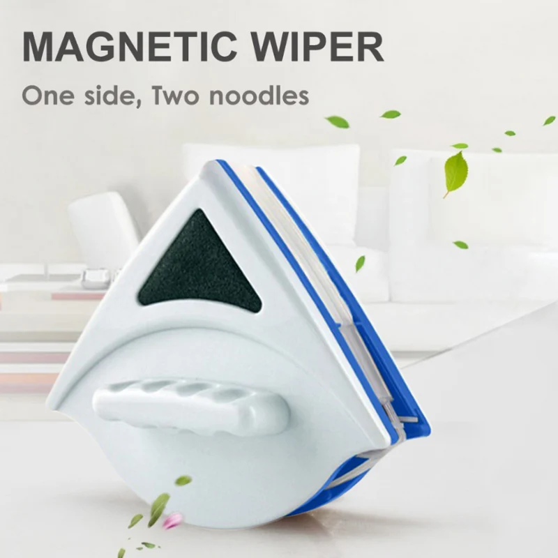 Двойной очиститель Магнитная щетка легко чистить ABS высокого здания стекло