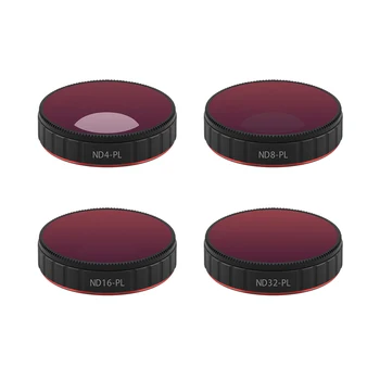 

Hot BRDRC 4Pcs Camera Filters OSMO Action ND4/ND8/ND16/ND32 PL Circular ND Filter for DJI OSMO Action Camera Acessories