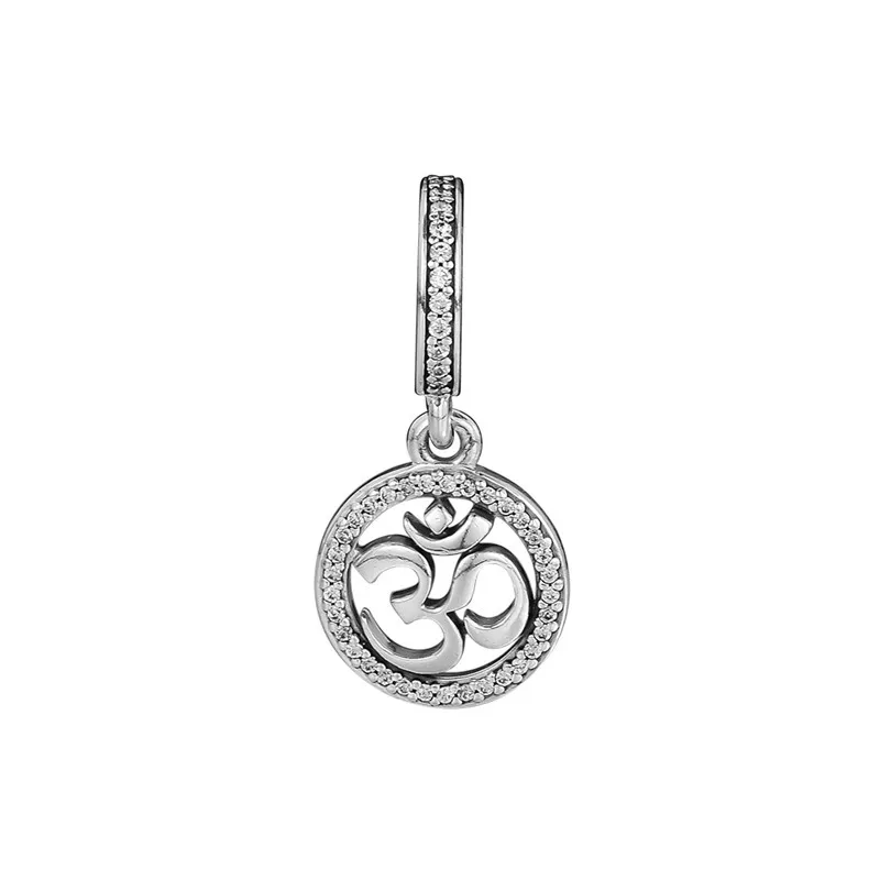 Подвесная подвеска Om Symbol из стерлингового серебра 925 пробы подвески для женщин