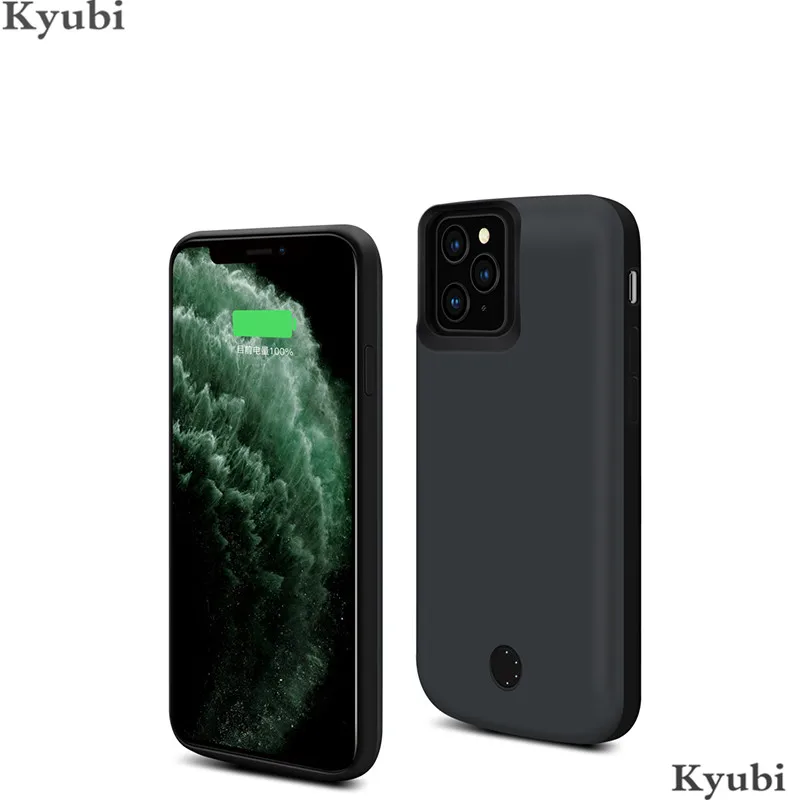 

6000mah high capacity battery charger case for iphone 11 Pro Max external portable wireless battery charging for iphone 11