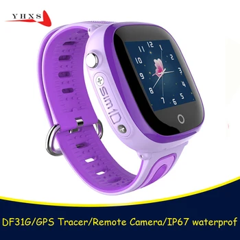 

IP67 Waterproof Smart Safe GPS LBS Location Touch Screen SOS Call Monitor Wristwatch Finder Tracker Phone Watch for Kid Child