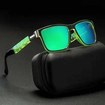 

Luxury brand designer sunglasses men women fashion colorful frame polarized sunglass