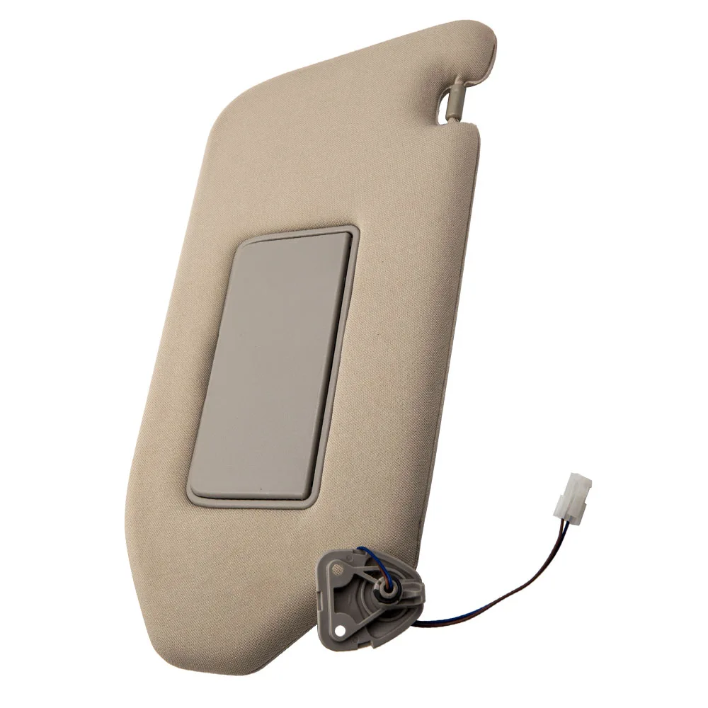 Right Passenger Side Sun Visor w/ Light for Nissan Pathfinder Infiniti