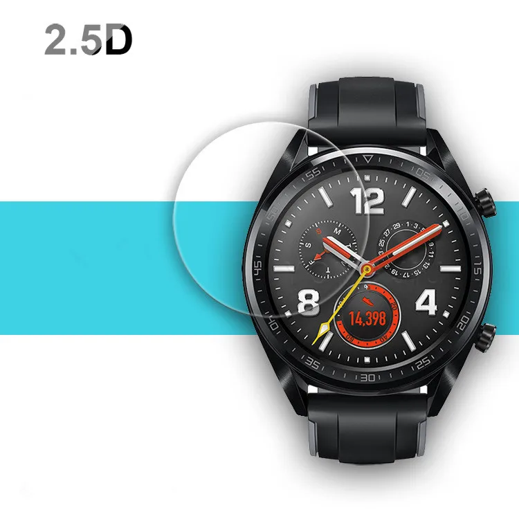 3 шт. 2.5D Закаленное стекло Защита для экрана Huawei Watch GT 1 39 &quotЗащитная пленка защита