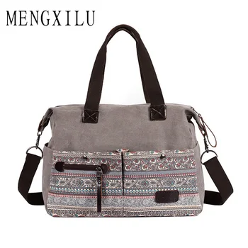 

Women Large Capacity Tote Canvas Shoulder Bags 2019 Female Shopping Bag Beach Bags Quality Casual Tote Striped Floral Handbag