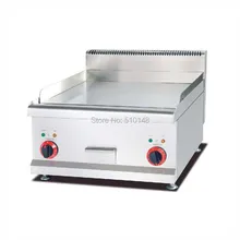 PKJG-EG686 столешница электрическая сковорода плоская плита гриль из нержавеющей стали электрическая сковорода для ресторана гриль для кухни