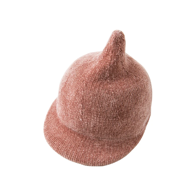 DB11826 dave bella зимняя Милая шапка для маленьких девочек, детская розовая шапка из бутика - Цвет: pink