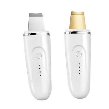 

24k Gold Ultrasonic Skin Scrubber and USB Nebulizer Nano Sprayer Deep Face Cleaning Machine Peeling Shovel Facial Pore Cleaner