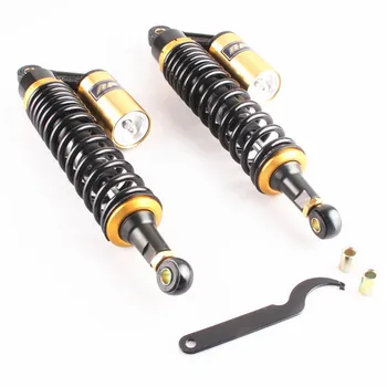 

14.75" 375mm Rear Shocks Absorber Spring Suspension For Yamaha Fit Suzuki Fits KTM Black&Gold Replacement Accessories