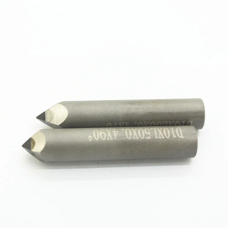 Stone engraving bits diamond carving tools lathe Milling Cutter Granite Engraver Marble Relief cnc 4 edge PCD Shank 10mm