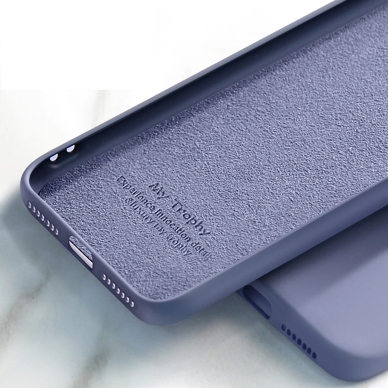 IMIDO жидкий силиконовый трендовый чехол для телефона для IPhone 7 8 6 Plus X XR XS Max простой чехол для IPhone 11 Pro Max тонкая задняя крышка