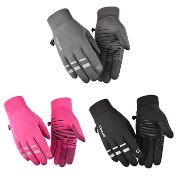 

Outdoor Winter Cycling Riding Ski Gloves Touch Screen Warm Full Finger Gloves