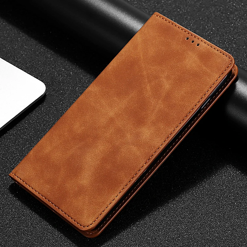 Кожаный чехол-книжка с отделениями для карт OPPO Reno 2 Z F A 3 Pro Ace 10X Zoom Realme X2 X50 1 3i 6S 5 5i C1