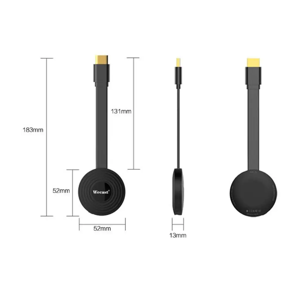 For Miracast/Airplay Mirroring/Youtube RK3036 airplay Phone Wireless Display Mirroring Device WiFi HDMI TV Dongle Support DLNA