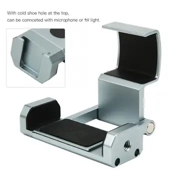 

Aluminium Alloy Phone Clip Fix Bracket Accessory for DJI OSOM Pocket Ballhead Camera Hot