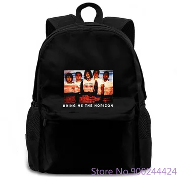 

Retro Pattern Photo Bring Me The Horizon women men backpack laptop travel school adult student
